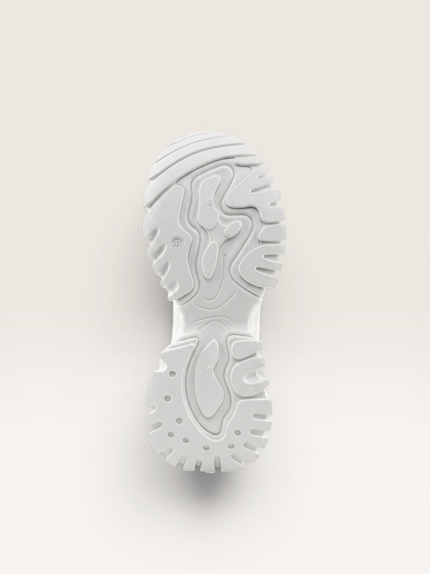 Chunky Monogram Sneakers – Svart
