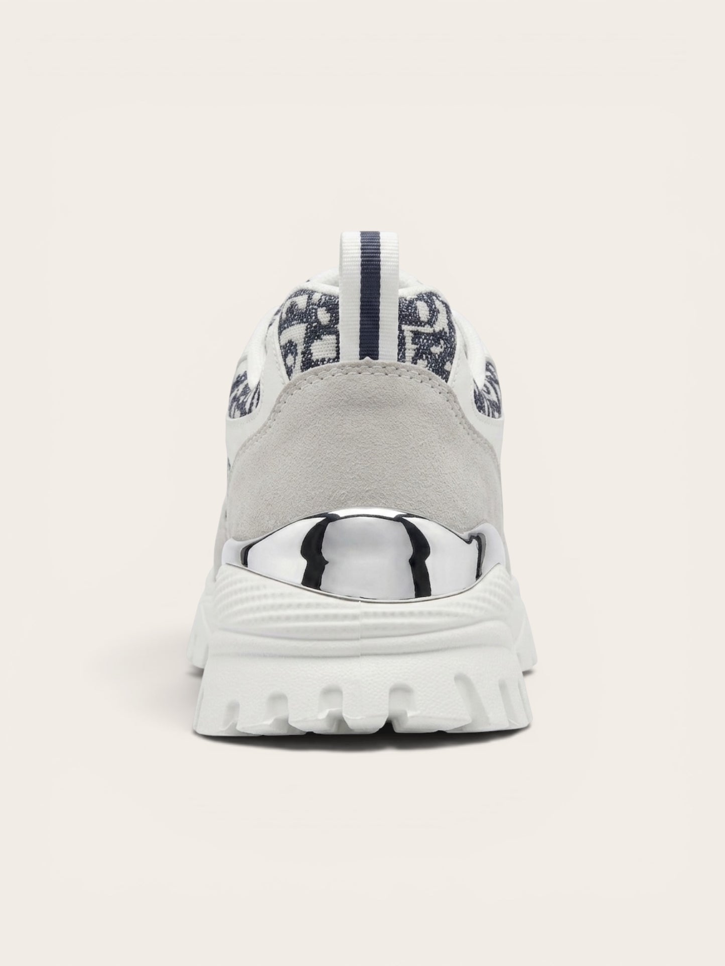 Chunky Monogram Sneakers – Vit
